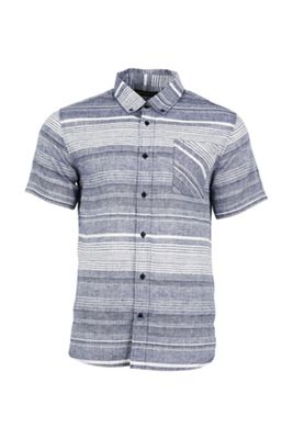United By Blue Men's Ridgerunner SS Stripe Button Down Shirt - XL - Navy product image