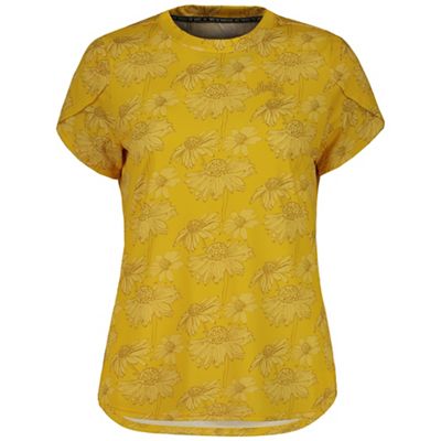 Maloja Women's SalaM. Multi 1/2 Short Sleeve Jersey - XL - Sunlight product image