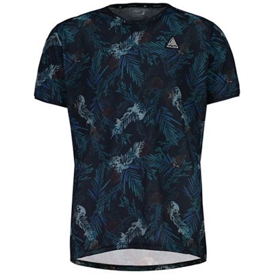 Maloja Men's TaraspM. Multi 1/2 Short Sleeve Bike Jersey - Small - Mountain Lake product image