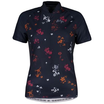 Maloja women's ViagravaM. AOP 1/2 Bike Jersey - Medium - Mountain Lake Mountain Meadow product image