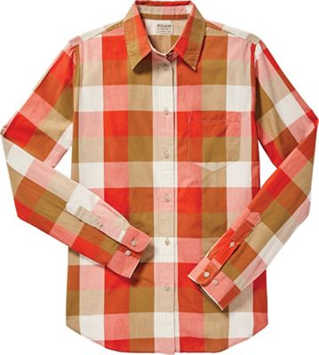 Filson Women's Hyland Shirt - Small - Red / Tan / Cream Plaid product image