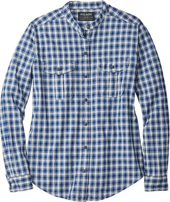 Filson Women's Kadin Island Shirt - Small - Indigo / Cream product image