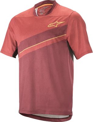 AlpineStars Men's Alps 8.0 SS Jersey - Medium - Burgundy / Maroon product image