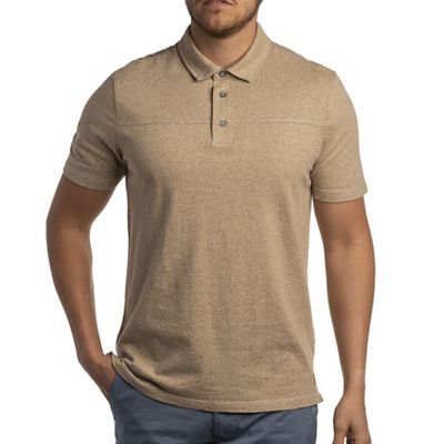Jeremiah Men's Adler Twist Yarn Jersey Polo - XL - Khaki product image