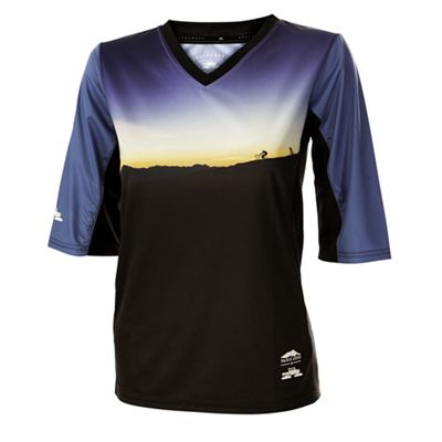 Spacecraft Women's Mountain Ridge 3/4 Sleeve Jersey - XS - Sunset product image