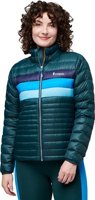 Cotopaxi Women's Fuego Down Jacket - Large - Deep Ocean Stripes product image