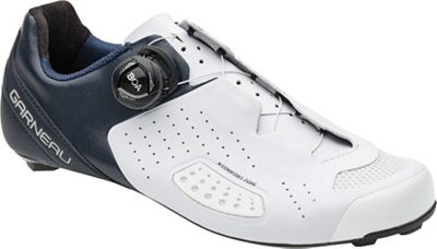 Louis Garneau Women's Carbon LS-100 III Shoe - 9 - White / Navy