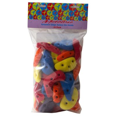 UPC 602150468626 product image for Metolius Greatest Chips Screw On Holds - 40 Pack | upcitemdb.com