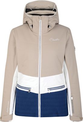 Dare 2B Women's Surpass Jacket - 10 - Macchiato / White / Blue Wing product image