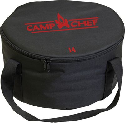 Camp Chef Dutch Oven 14 Inch Black Carry Bag 4 in. H x 8 in. W x 16.5 in. L 4 each