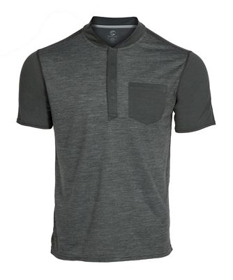 Showers Pass Men's Hi-Line Merino Short Sleeve Shirt - XL - Dark Shadow product image