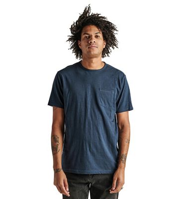 Roark Men's Well Worn Short Sleeve Knit Midweight Shirt - Small - Navy product image