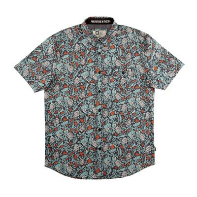 Salty Crew Men's The Dana SS Woven Top - Small - Charcoal product image