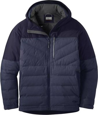 Outdoor Research Men's Blacktail Down Jacket - Small - Naval Blue / Ink product image