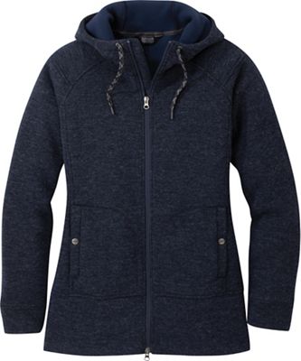 Outdoor Research Women's Flurry Hooded Jacket - Large - Night product image