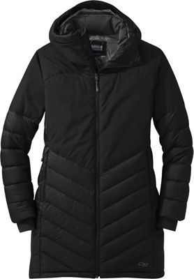 Outdoor Research Women's Super Transcendent Down Parka - XS - Black product image