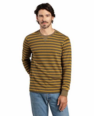 Toad & Co Men's Framer Dos LS Crew Neck Top - Large - Fir product image