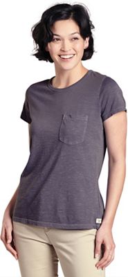 Toad & Co Women's Primo SS Crew Top - Small - Soot product image