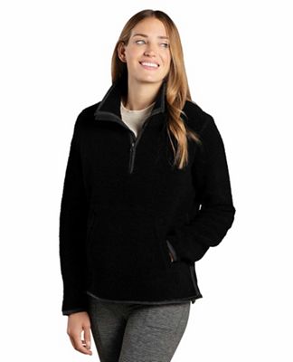 Toad & Co Women's Telluride Sherpa Pullover - Small - Black F21 product image