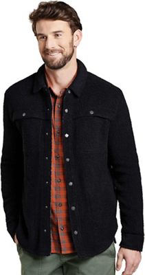 Toad & Co Men's Telluride Sherpa Shirtjac - Medium - Black product image