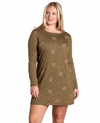 Toad & Co Women's Windmere II LS Dress - Large - Fir Spray Print product image