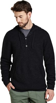 Toad & Co Men's Ziggy Hoodie - Medium - Black Heather product image