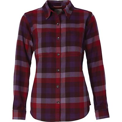 Royal Robbins Womens Lieback LS Flannel Shirt - Harbor