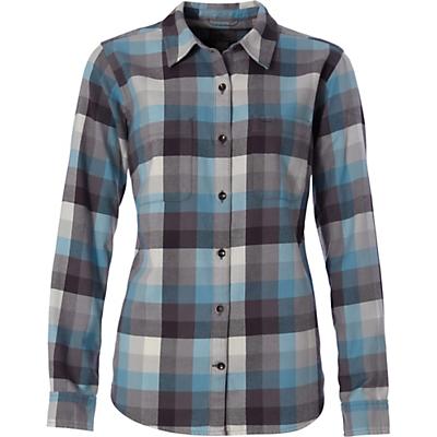 Royal Robbins Womens Lieback LS Flannel Shirt - Quiet Shade