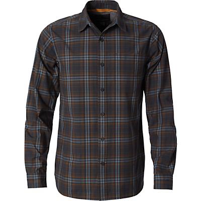 Royal Robbins Mens Trouvaille Plaid LS Shirt - Slate