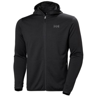 Helly Hansen Men's HH Merino Fleece Hooded Jacket - Small - Ebony product image