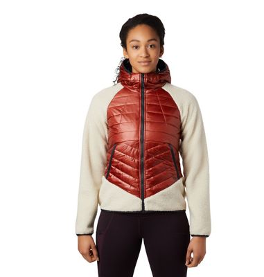 Mountain Hardwear Women's Altius Hybrid Hoody - Medium - Rusted product image