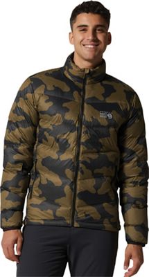 Mountain Hardwear Men's Mt. Eyak Down Jacket - Medium - Raw Clay Camo product image
