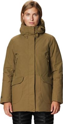 Mountain Hardwear Women's Summit Shadow GTX Down Parka - Small - Raw Clay product image