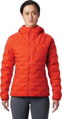 Mountain Hardwear Women's Super/DS Hooded Jacket - Medium - Fiery Red product image