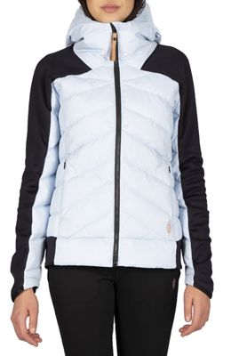 Indygena Women's Lampo Hooded Jacket - Medium - Blue Light / Grey Deep Well product image