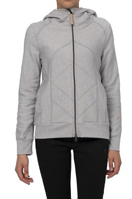 Indygena Women's Milin Zip-Up Hoodie - Large - Grey Gym H product image