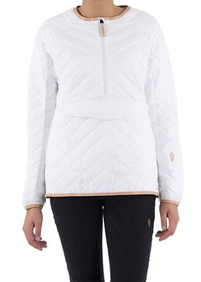 Indygena Women's Skyla 1/2 Zip-Up - Medium - Daisy White product image