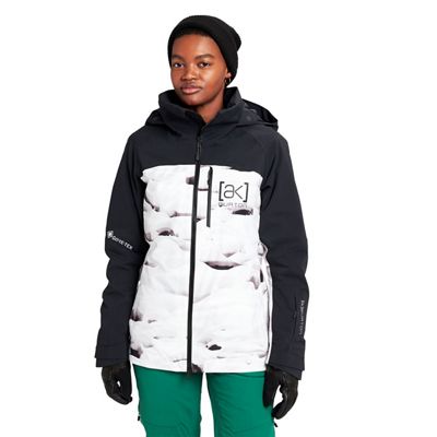 Burton Women's [ak] GTX Embark Jacket - Medium - True Black / Powder Pillows product image