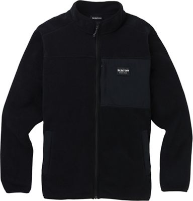 Burton Men's Hearth Full Zip Jacket - Medium - True Black product image