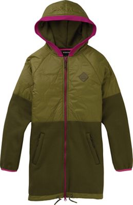 Burton Women's Khalsa Hybrid Full Zip Jacket - Small - Martini Olive / Keef product image
