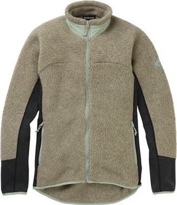 Burton Women's Minturn Full Zip Jacket - Large - Creme Brulee product image
