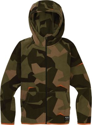 Burton Kids' Spark Full-Zip Fleece Hoody - XL - Three Crowns Camo product image