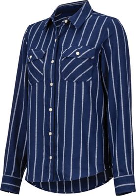 Marmot Women's Bridget Midweight Flannel LS Shirt - XS - Arctic Navy product image