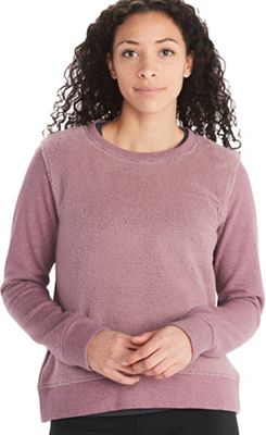 Marmot Women's Crew Neck Sherpa Sweatshirt - Large - Dream State Heather product image