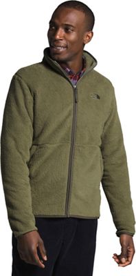 The North Face Men's Dunraven Sherpa Full Zip Jacket - Small - Burnt Olive Green / New Taupe Green product image