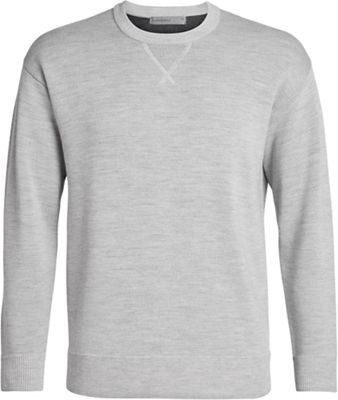 Icebreaker Men's Carrigan Reversible Sweater Sweatshirt - Small - Steel Heather product image
