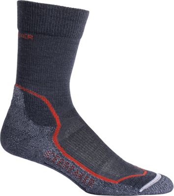 Icebreaker Women's Hike+ Light Crew Sock - Small - Panther / Orchid product image