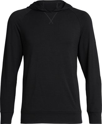 Icebreaker Men's Momentum Hooded Pullover - Large - Black product image