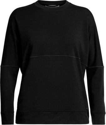 Icebreaker Women's Momentum LS Crewe - XS - Black product image