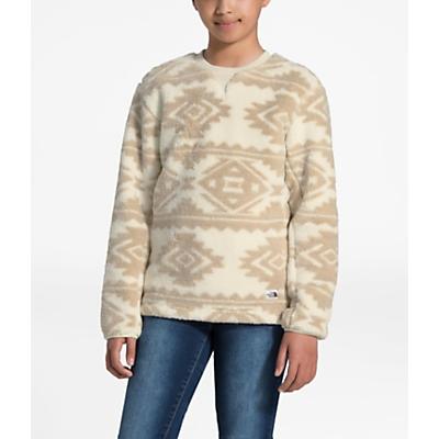 The North Face Youth Campshire Crew Top - Vintage White Tribal Geo Print